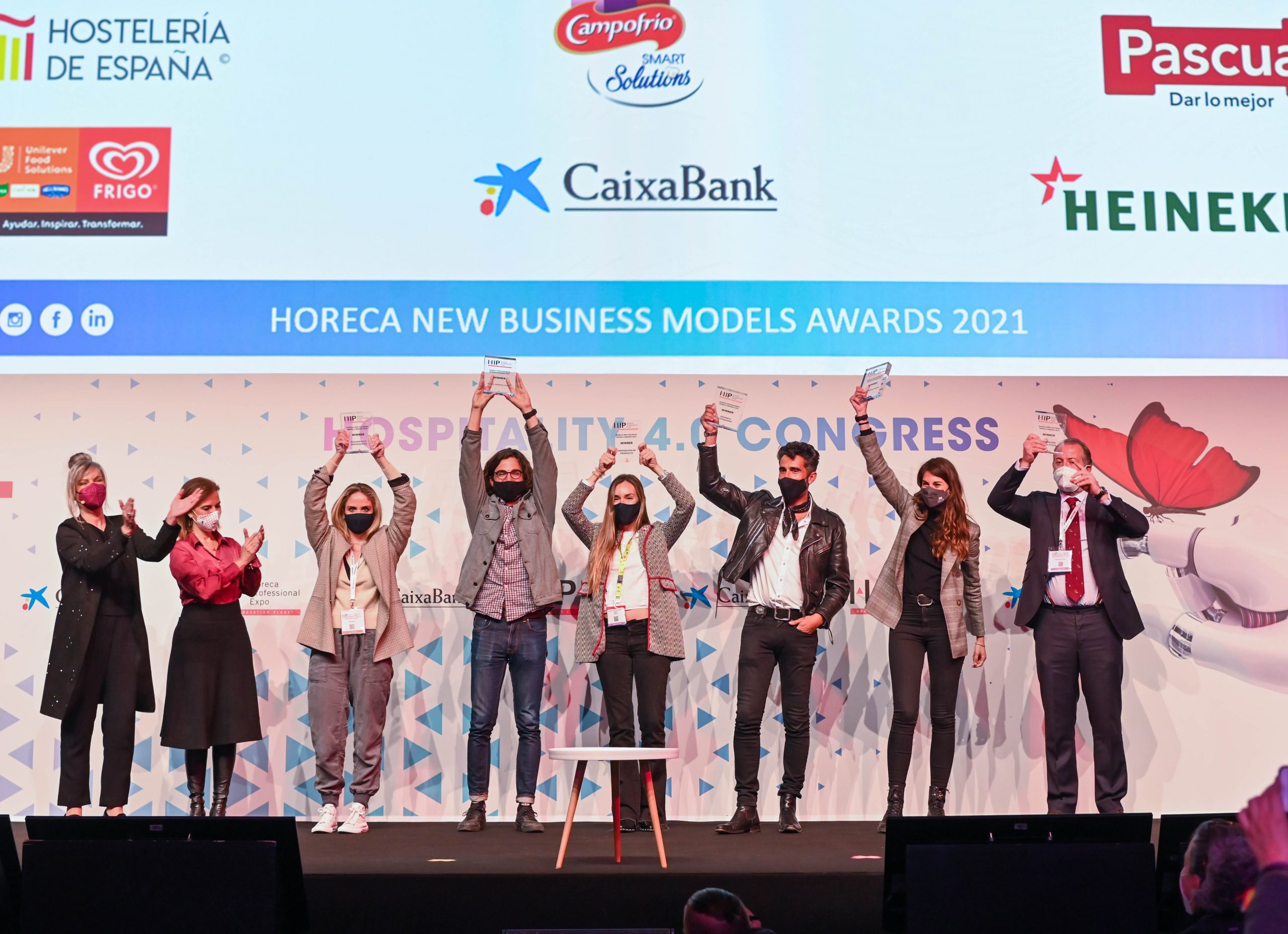 Proteína vegetal, purificadores de aire y hoteles convertidos en coliving, premiados en los Horeca New Business Models Awards 2021