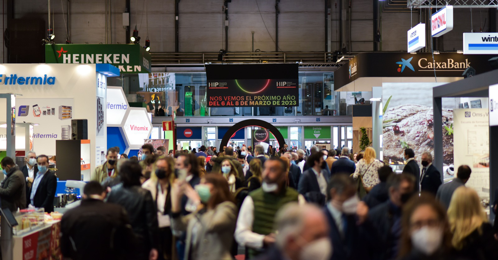 La Ministra de Industria, Comercio y Turismo, Reyes Maroto, clausura la edición más exitosa de HIP, con 34.857 congresistas y un impacto de 53 millones de euros para la capital