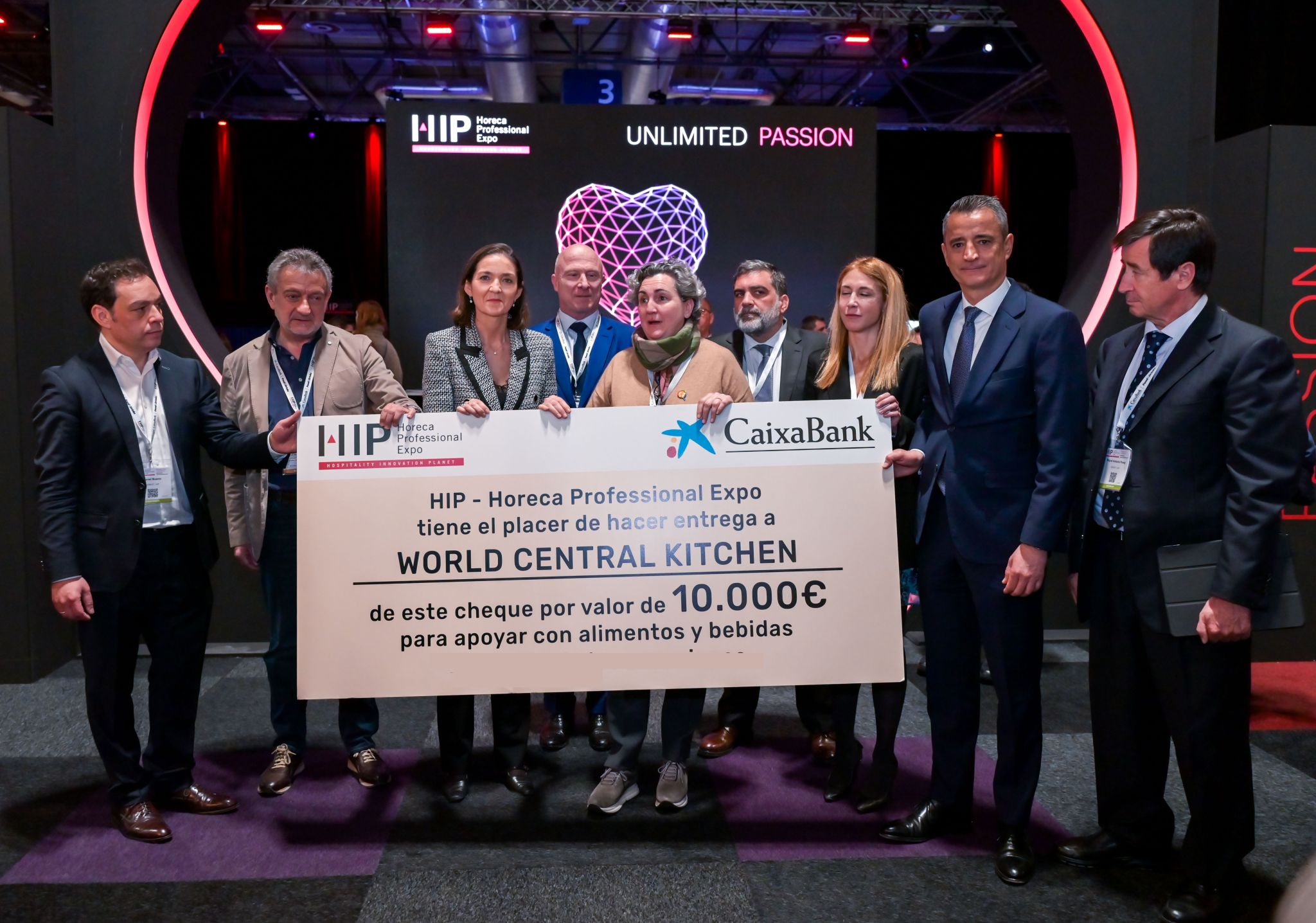 HIP 2023 hace entrega de 10.000 euros a World Central Kitchen para ayudar a las víctimas del terremoto de Turquía y Siria